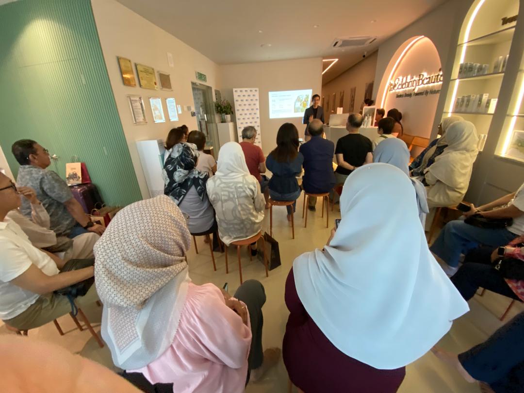 Guests at the World Heart Day sharing session
